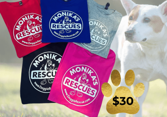 DoggieRescue t-shirts
